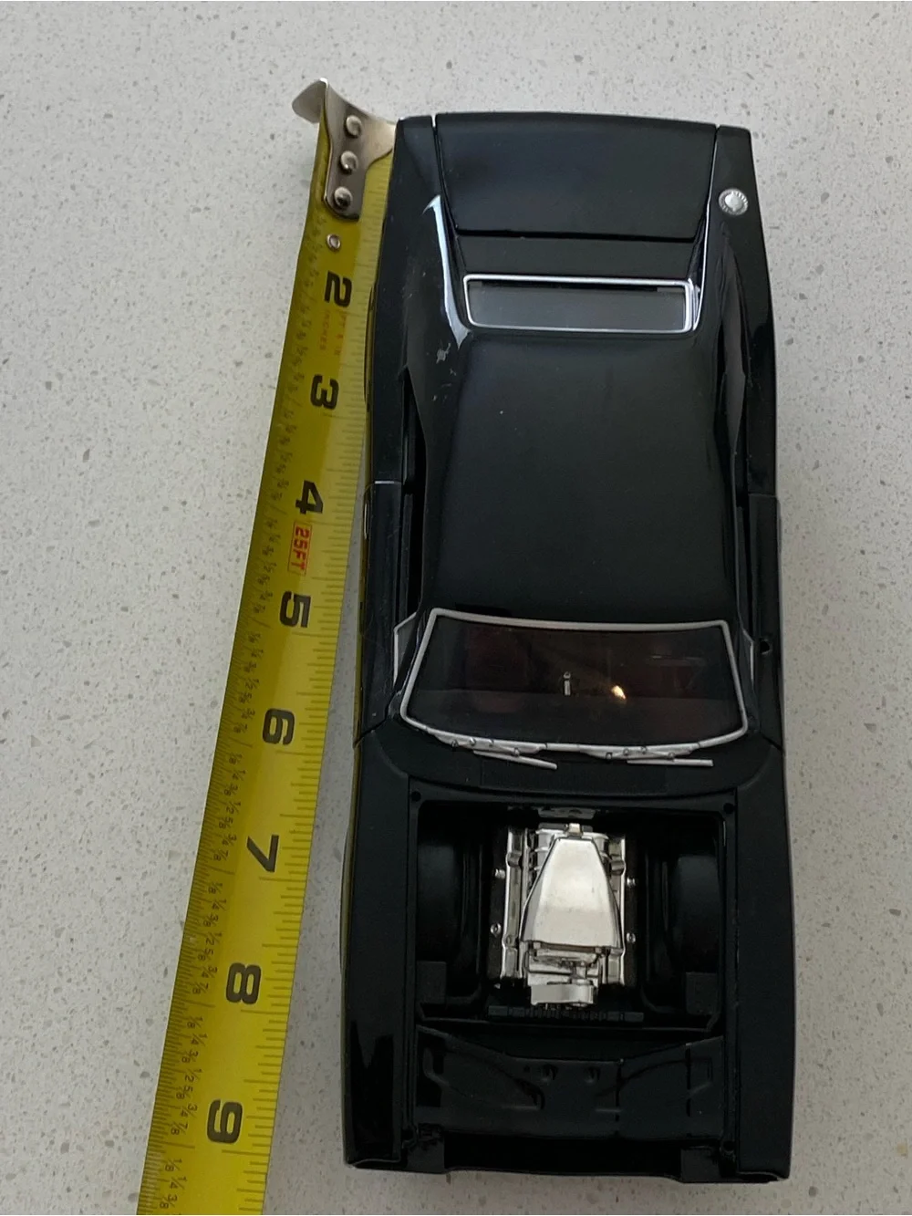 1:24 JADA FAST & FURIOUS DOM'S DODGE CHARGER RT GLOSS BLACK
